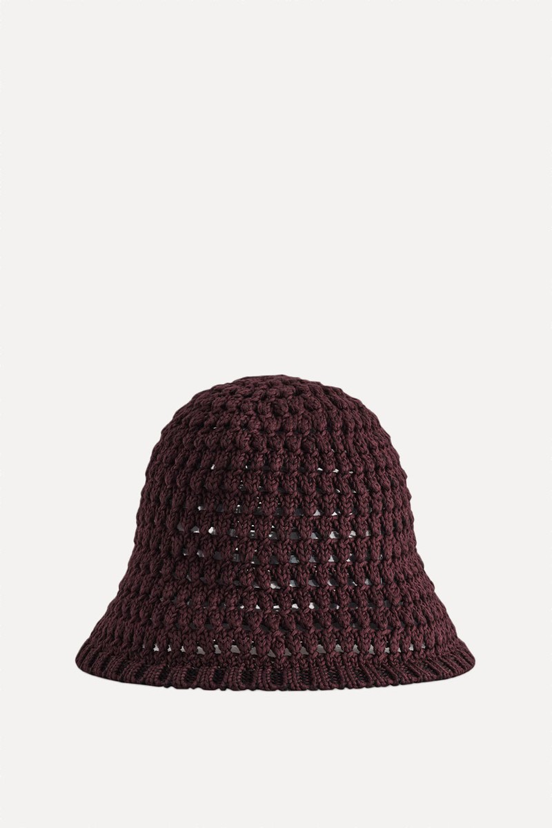 Crochet Bucket Hat from COS