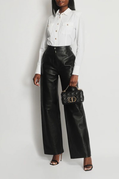 Leather Large Trousers from Magda Butrym