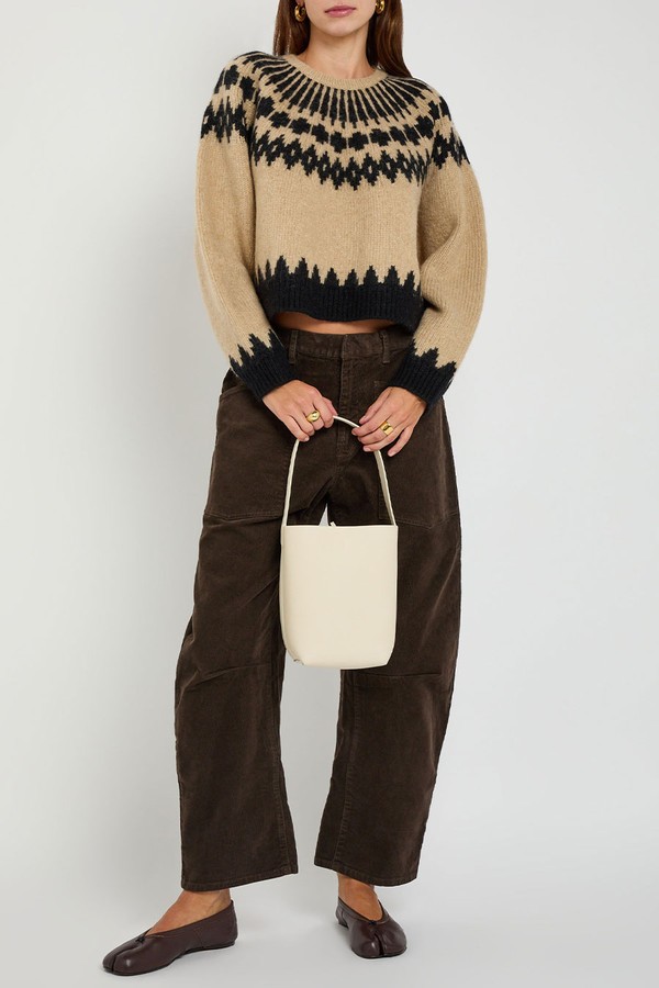 Alena Fair Isle Alpaca-Blend Jumper from Nili Lotan