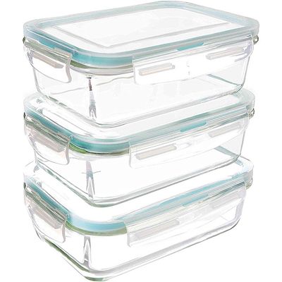 Glass Food Storage Container Set from Kichly