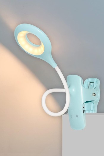 Battery Powered Clip On Desk Lamp  from Akynite 