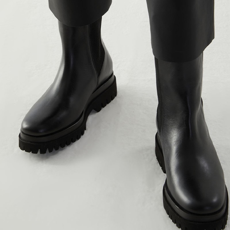Chunky Leather Chelsea Boots from COS