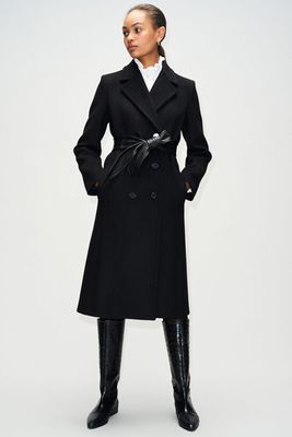 Leather Belted Coat from Claudie Pierlot