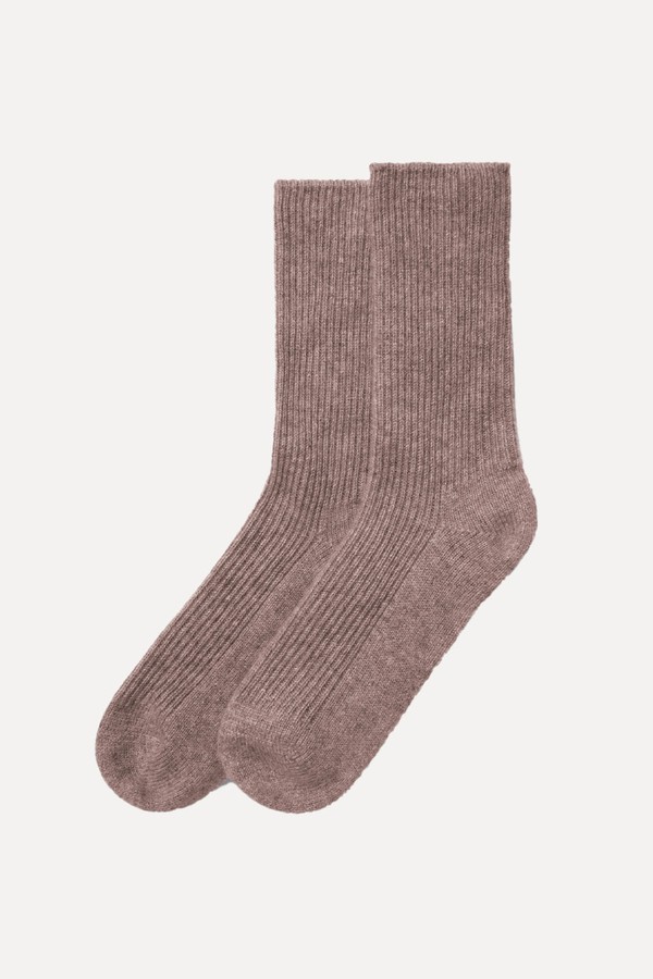 Cashmere Bed Socks from The White Company