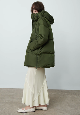 Oversize Down Jacket With Water & Wind Protection from Zara