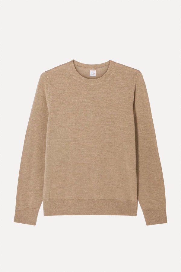 Merino Wool Crew Neck Jumper from John Lewis & Partners