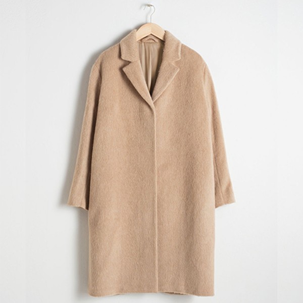 Wool Blend Long Coat from & Other Stories