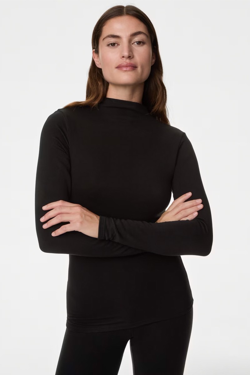 Heatgen™ Medium Thermal Mock Neck Top from M&S