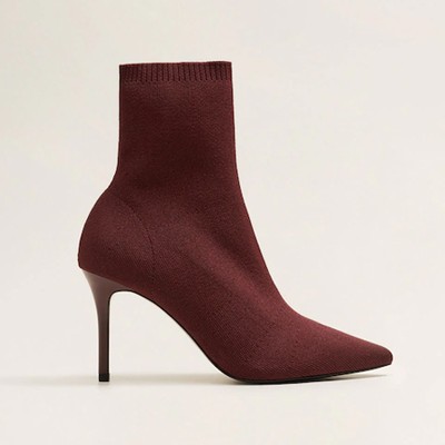 Heel Sock Boots from Mango