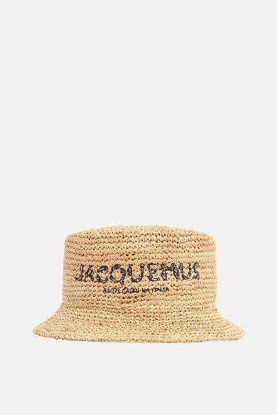 Le Bob Pesco Raffia Hat  from Jacquemus 