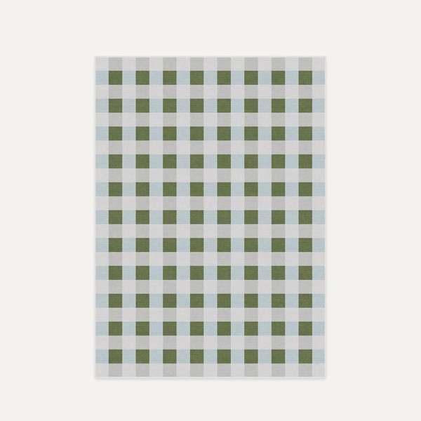 Sutton Moss Green & Blue Rug from The Home Edit