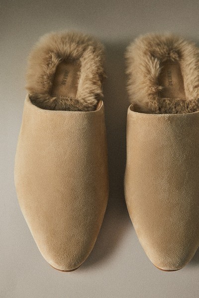 Warm Mule Slippers from Zara Home