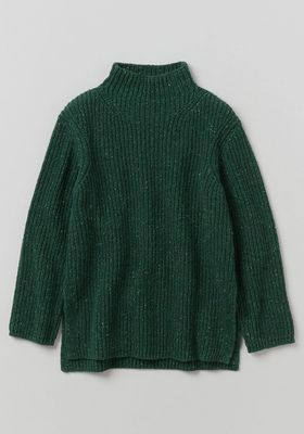 Fisherman Rib Donegal Wool Sweater from Toast