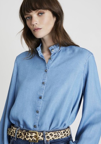 Frill Neck Shirt