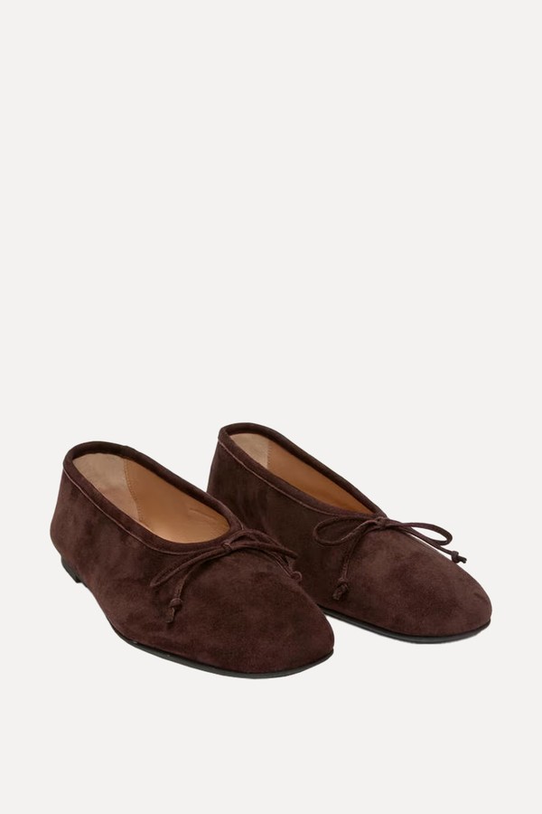 Suede Ballerinas from Arket 
