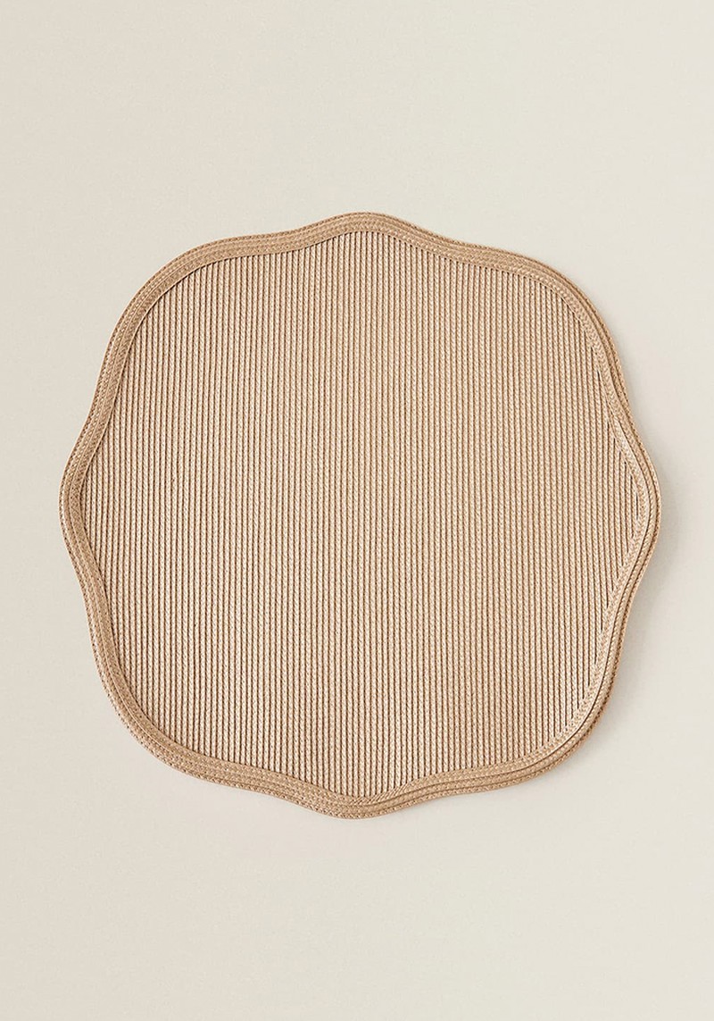 Irregular-Shaped Placemat from Zara
