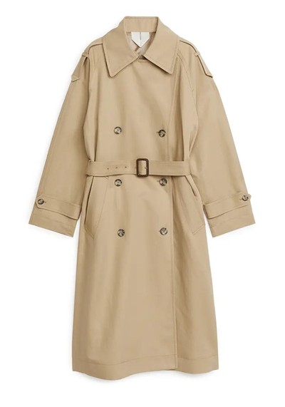 Linen Cotton Trenchcoat 