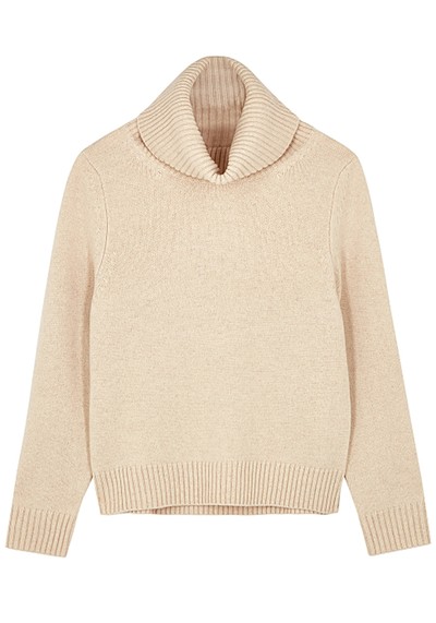 Prati Cream Wool And Cashmere-Blend Jumper from Totême