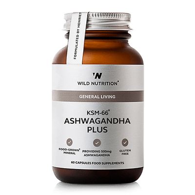 Food-Grown KSM-66 Ashwagandha Plus, £19.50 | Wild Nutrition