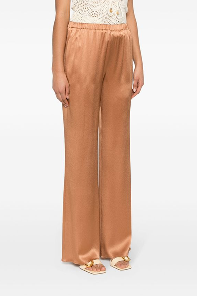 Straight-Leg Satin Trousers from Antonelli