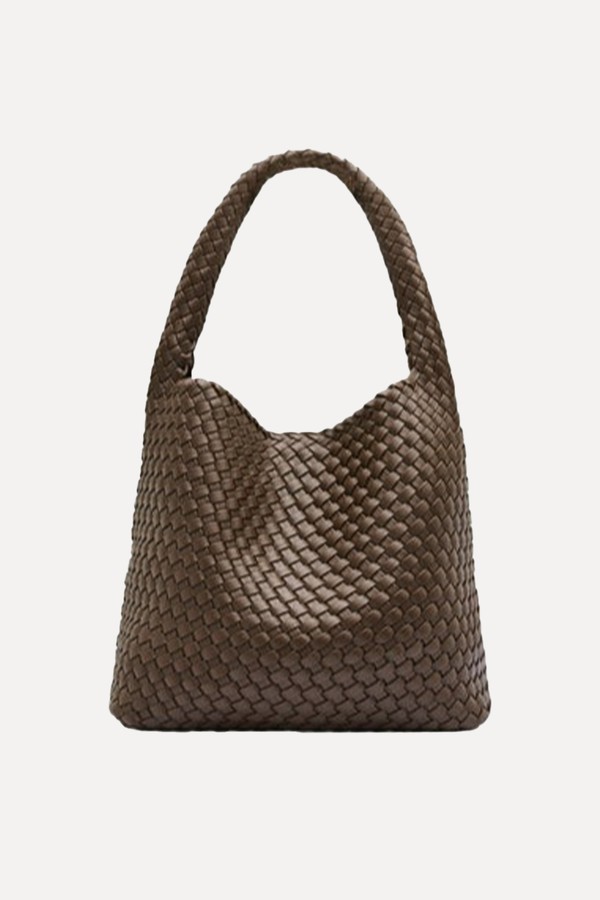 20.58 Recycled Alt-Leather Woven Large Tote Bag from Rylan