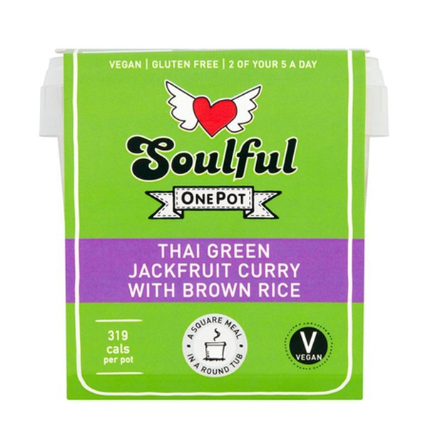 Thai Green Jackfruit With Brown Rice from Soulful