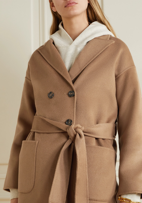 Dylan Double-Breasted Wool And Cashmere-Blend Coat from Anine Bing
