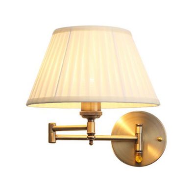 Swing Arm Paper Wall Mount Lamp from Litfad