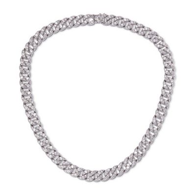 Silver-Tone Crystal Necklace from Kenneth Jay Lane