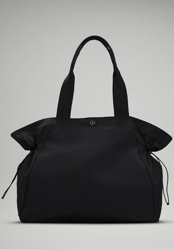 Side-Cinch Shopper Bag