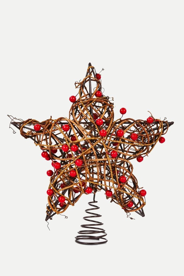 Berry Christmas Tree Topper