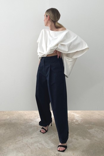 Baloon Leg Trousers from Emin + Paul