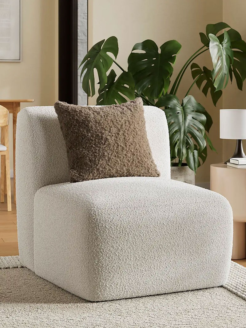 Romy Modular Armless Single Sofa Piece