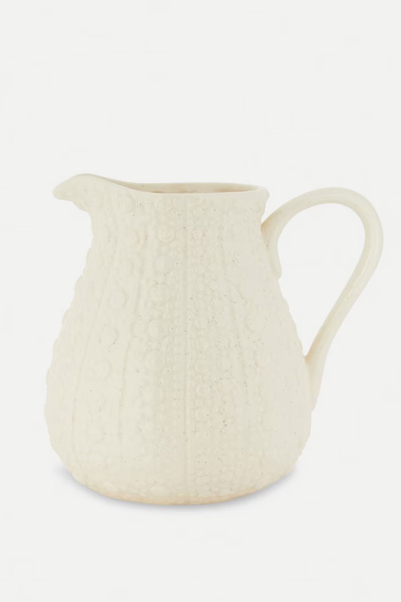Embossed Ceramic Jug from Primark