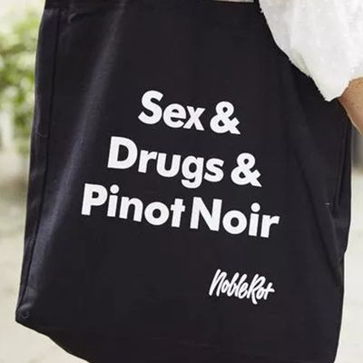 Sex & Drugs & Pinot Noir Tote from Noble Rot