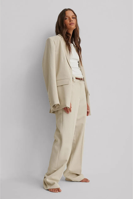 Twill Suit Pants from NA-KD
