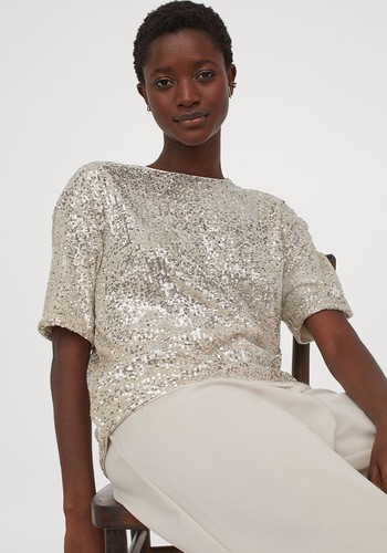 Sequined Top from H&M