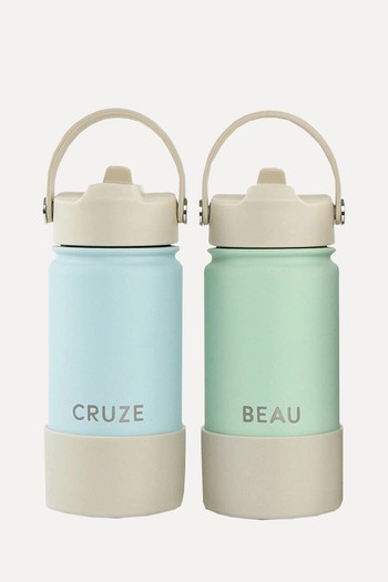 Personalised Insulated Steel Water Bottle from Cribstar