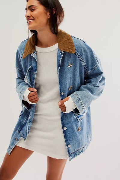 We The Free Denim Barn Coat