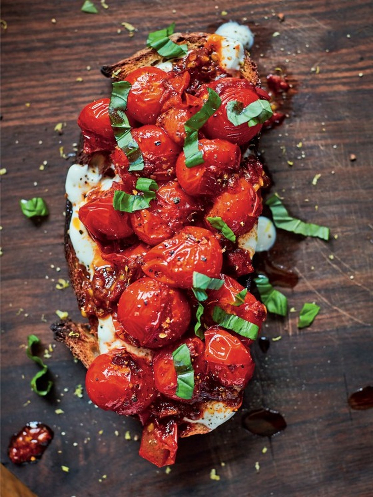 Harissa & Tomato Bruschetta