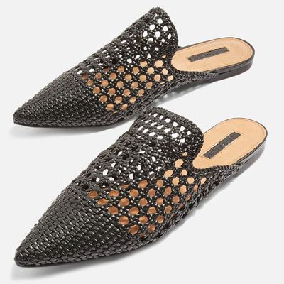 Knot Woven Mules