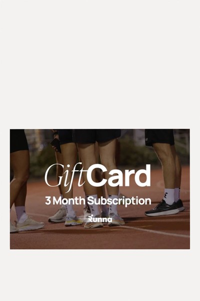 3 Month Subscription Gift Card from Runna