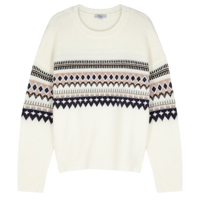 Heidi Intarsia Wool-Blend Jumper from Rails