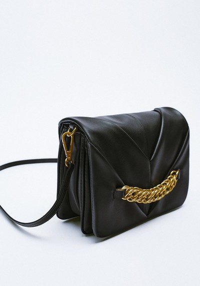 Cross Body Bag With Chain