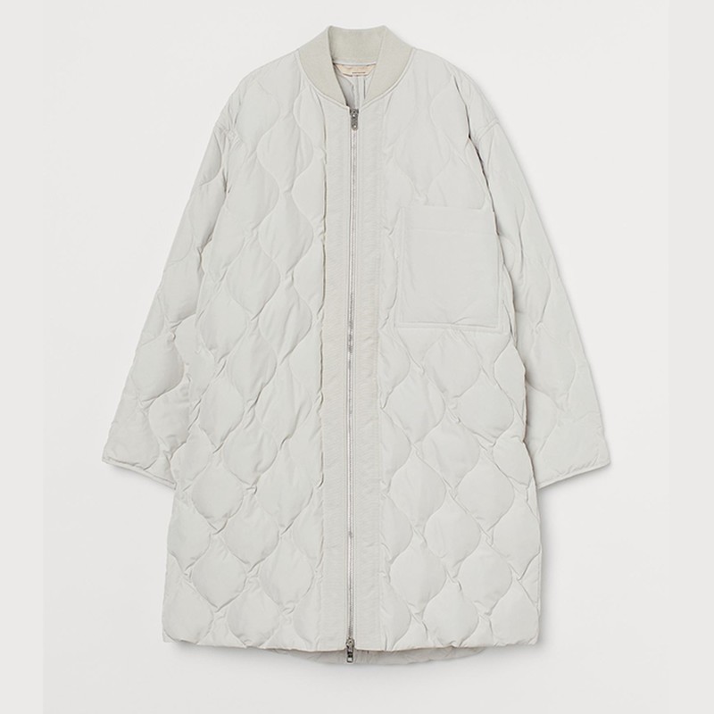 Long Down Jacket from H&M