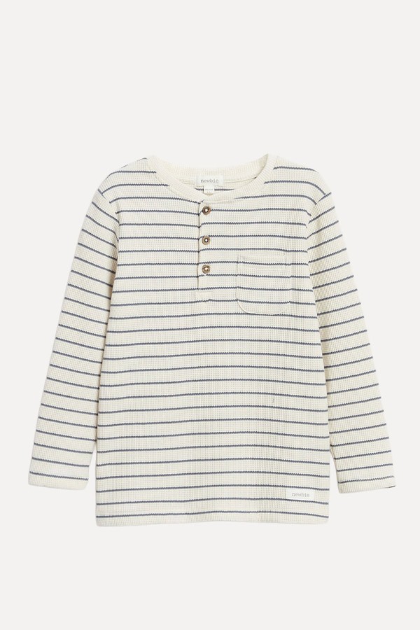 Striped Long-Sleeve Top from newbie