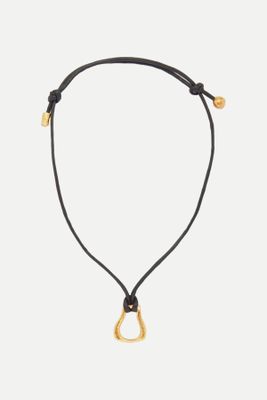 The Mini Link Of Wanderlust Gold-Plated Necklace from Alighieri