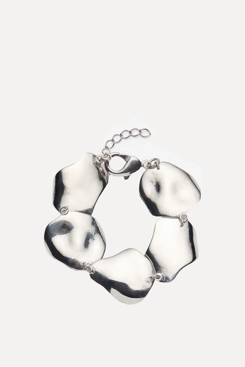 Sculpted Petals Link Bracelet from Magda Butrym 