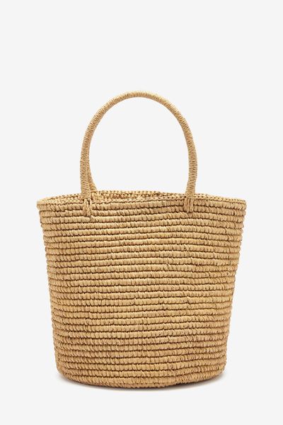 Medium Raffia Basket Bag from Sensi Studio