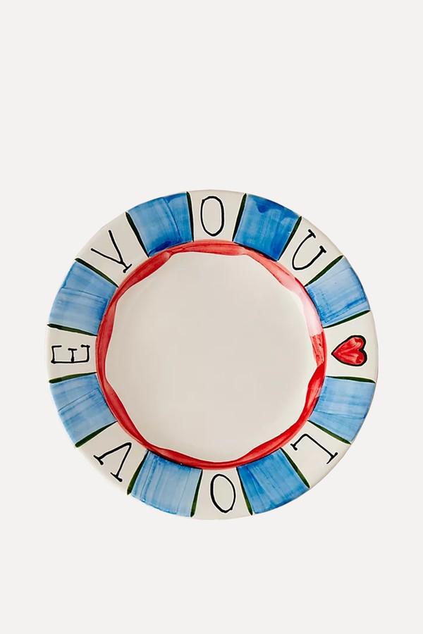 Hand Painted Side Plate from Anna + Nina